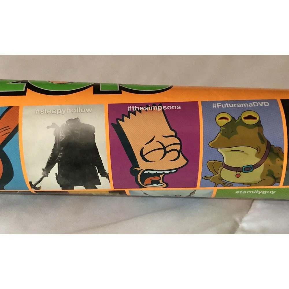 SDCC 2013 Swag Bag Poster‎ Holder Exclusive Fox Fan Fare Party Favor Comic Con